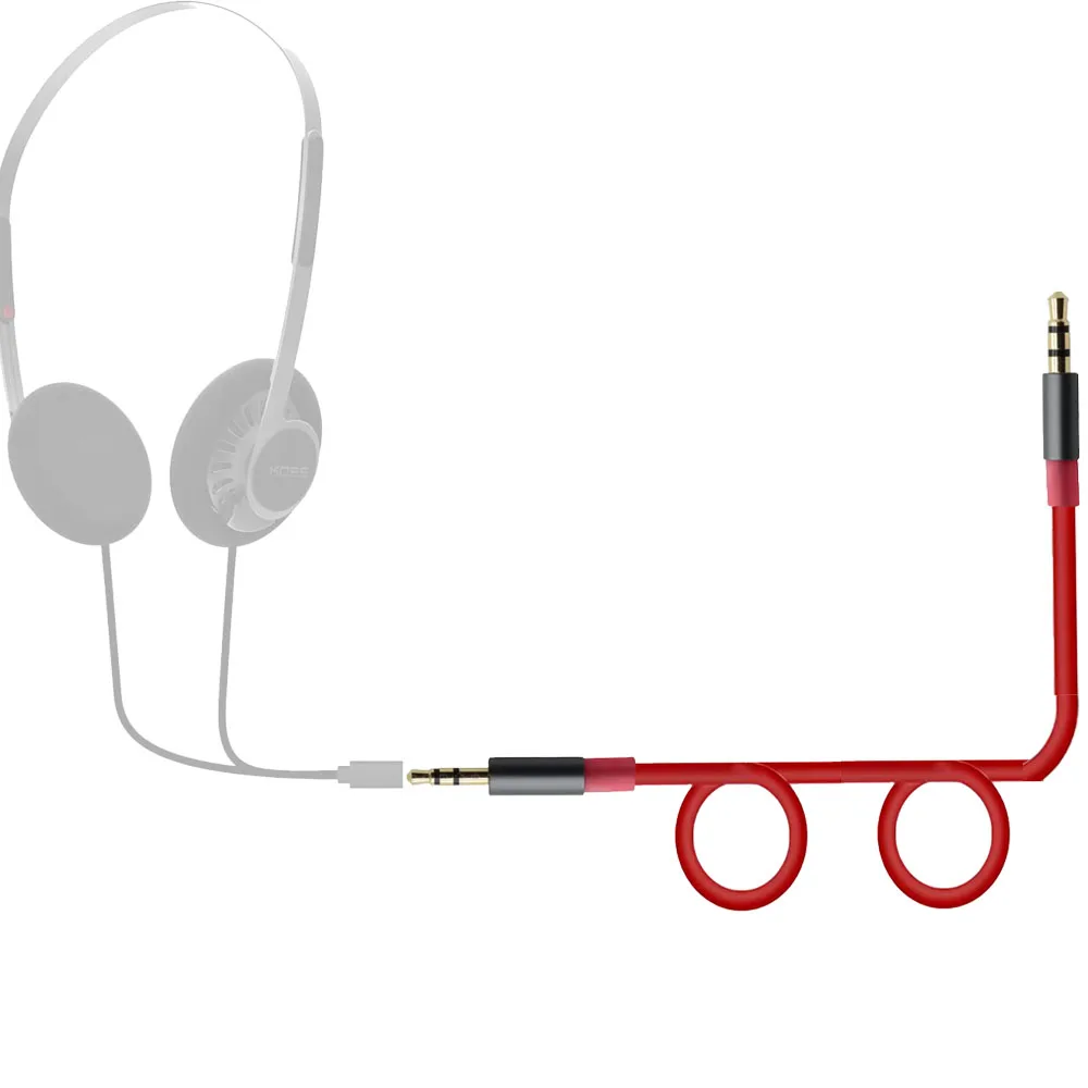 Kph 40 Repair Headphone Cable for KOSS KPH40 Headset Replacement Cable Wire Line Detachable Interchangeable Cord