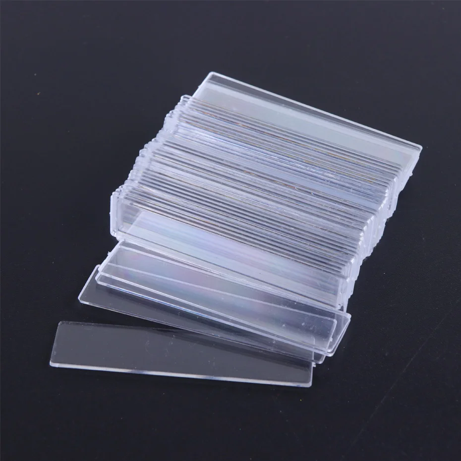 1Set False Nail Tips Nail Art Display Stand Transparent Practice Acrylic Gel Polish Holder Strip Manicure Showing Tools JI151-1