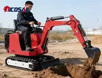 Free delivery CE/EPA China wholesale compact mini excavator excavator 1 ton excavator price