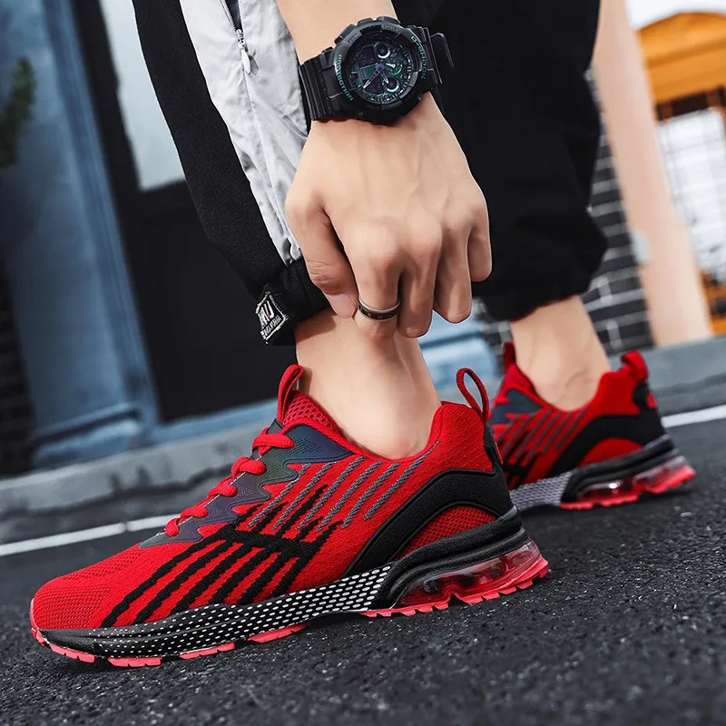 

Professional Marathon Running Shoes For Men New luxury Brand Designer Mesh Sneakers Man Lace-Up Outdoor Sports Shoes Male Tennis