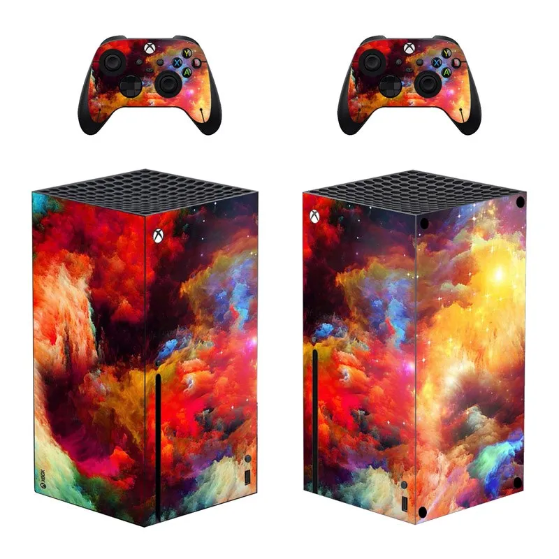 Decal Sticker For Xbox Series X Skin Cover for For Xbox Series X Console and 2 Controller Wholesale Dropshipping 