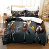Anime Murder Drones Bedding Set Boys Girls Twin Queen Size Duvet Cover Pillowcase Bed Kids Adult Fashion Home Textileextile 4