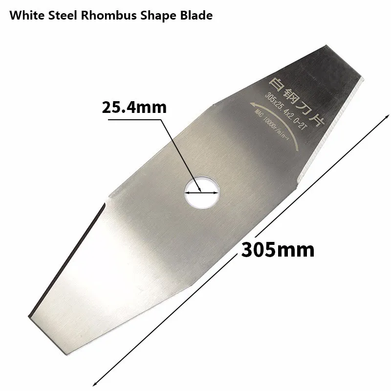 1pc 305x25.4x2.0 Cutting Disc Lawn Mower Accessories 2T Brush Cutter Blade Grass Trimmer Knife Garden Tool Parts 2