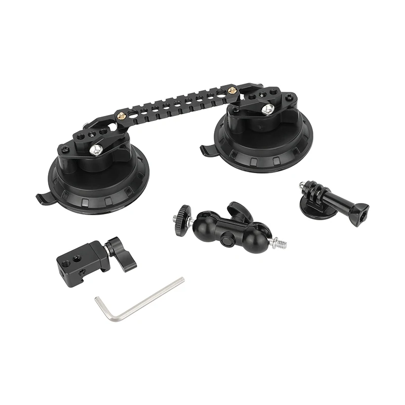 CAMVATE    Ʈ   ġ,  ׼ ī޶ , LED  Ʈ, ޴ Ŭ, 1/4 3/8  
