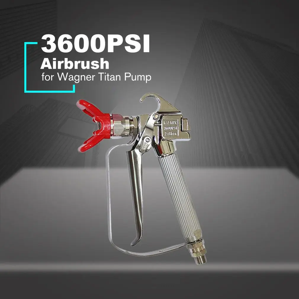 

2022 For Wagner Titan Pump Spraying Machine 3600PSI High Pressure Airless Paint Spray Gun Airbrush Nozzle Guard Fast Delivery