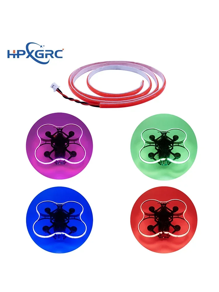 Bande LED RGB 500mm pour Drone Course HPXGRC - Plug & Play