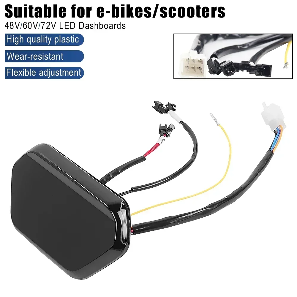 Electric Bike Dashboard LCD Display Screen Bicycle Meter Control Panel for E-Bike Scooter Dash Board Speedometer Odometer Parts