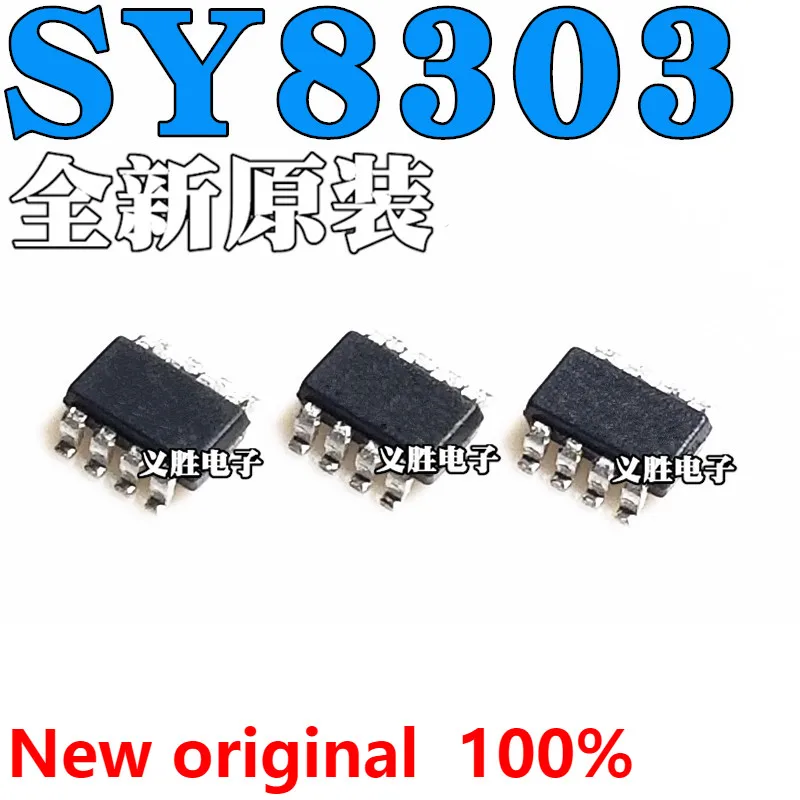Nuovo E Originale Sy8303Aic Xd Sot23-8 Sincrono Buck Dc-Dc Regolatore Ic Stabilizzatore Di Tensione Dc-Dc Buck Sincrono, Integrato