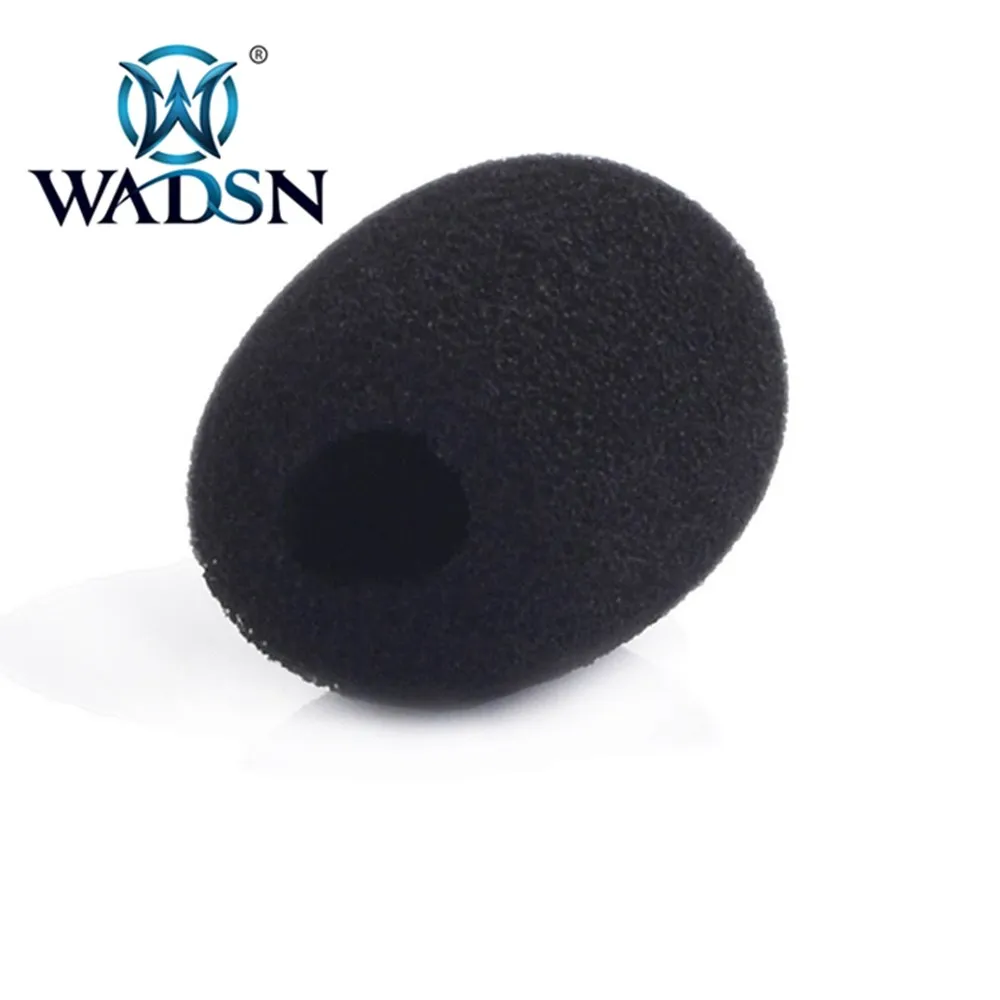WADSN Tactica Headset MIC Sponges Replacement Parts For Comta Series Earphone Airsoft Headphone Microphone Accessories WZ160