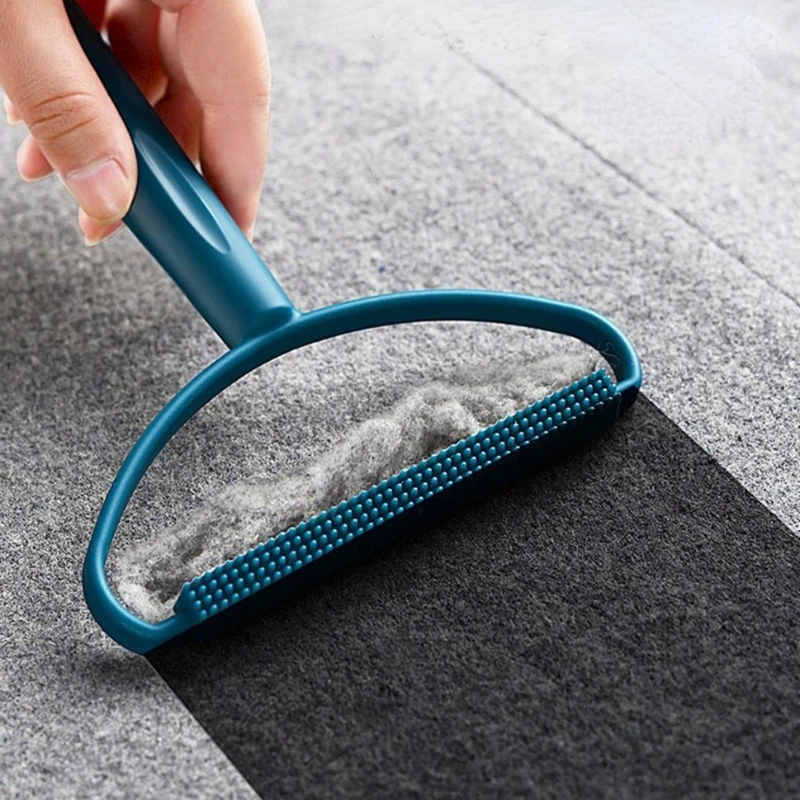 Clothes Hair Scraper Pet Cat Dog Hair Lint Remover Carpet Coat Sweater