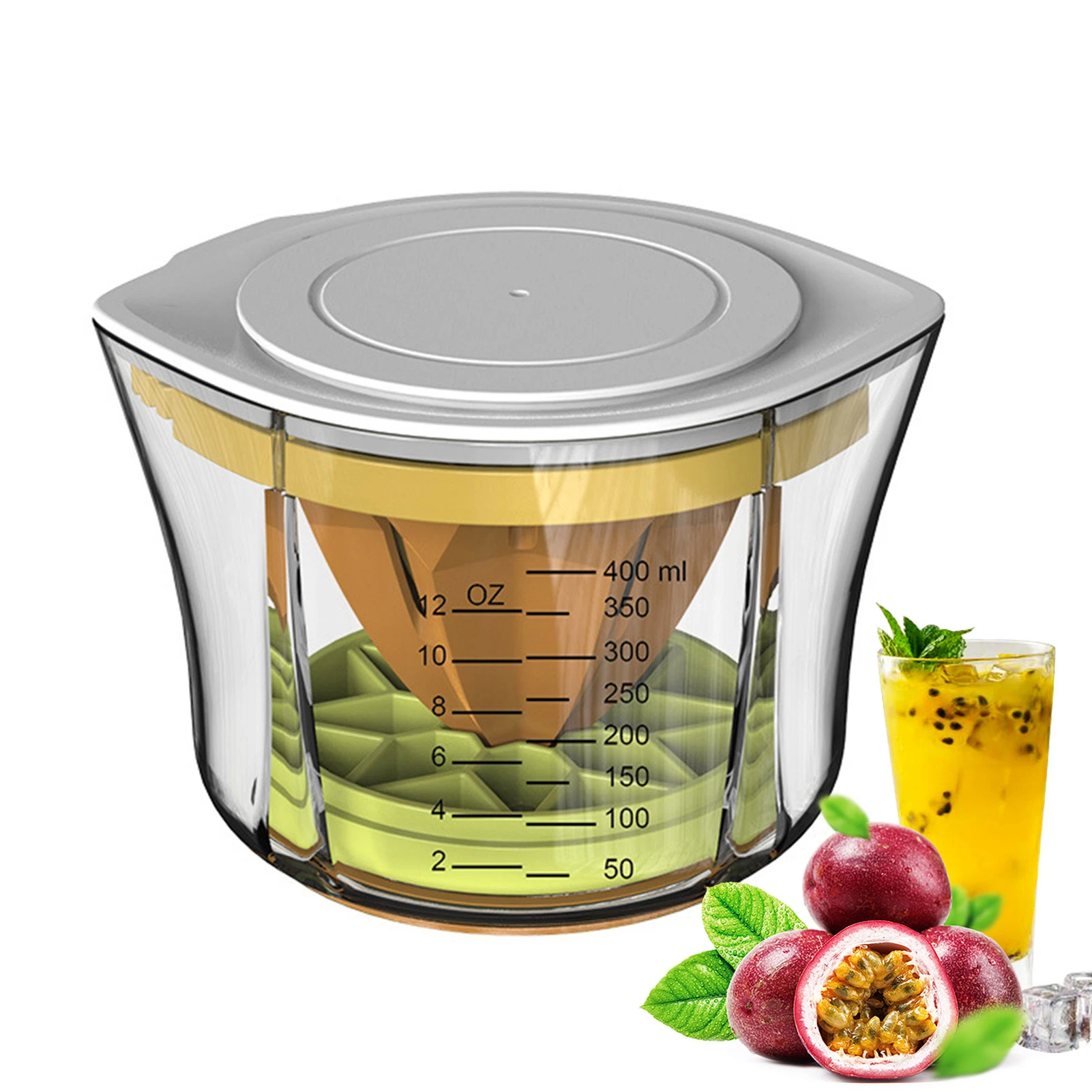 Manual Citrus Juicer, Orange Lemon Squeezer, Multifunctional Lime And