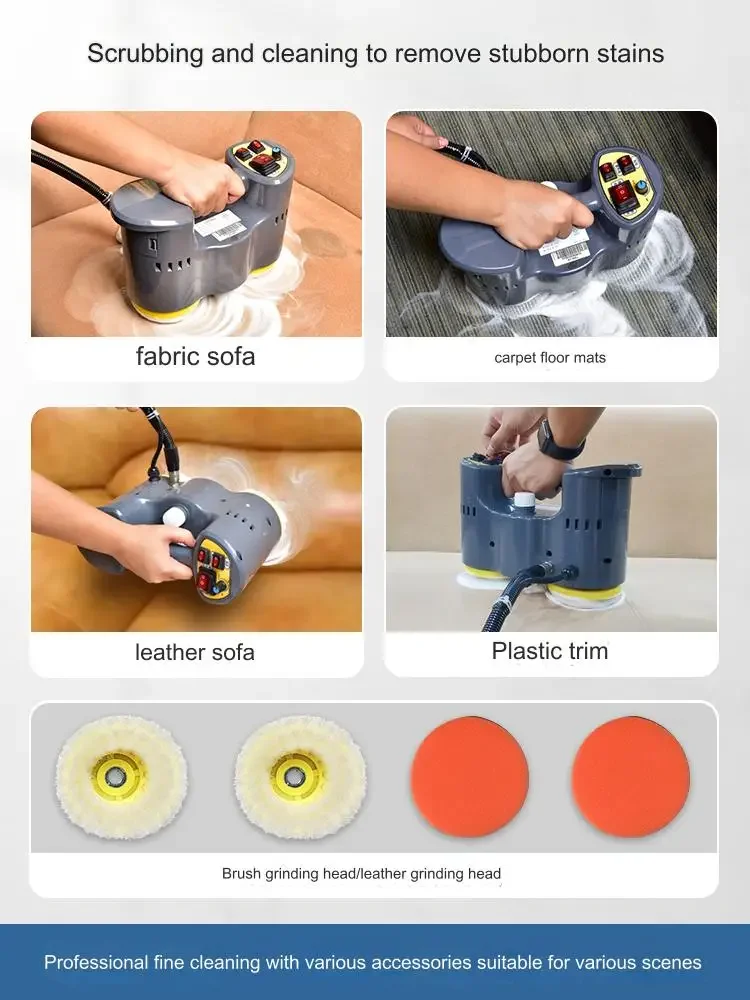 Carpet Washing Steam Cleaner Commercial Industrial Other Cleaning Equipment  Cleaners with Steam Upholstery Cleaning Machine 6
