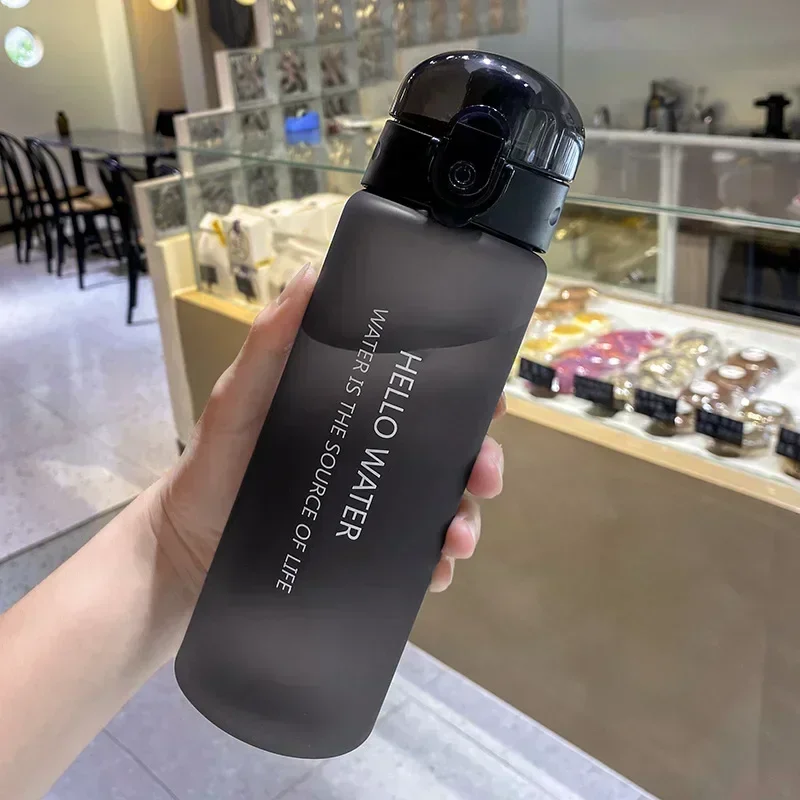 Water Bottle Sports Water Bottle Plastic Water Bottle 780ml Portable Sport Tea Coffee Cup Kitchen Tools Kids Water Bottle for School Transparent
