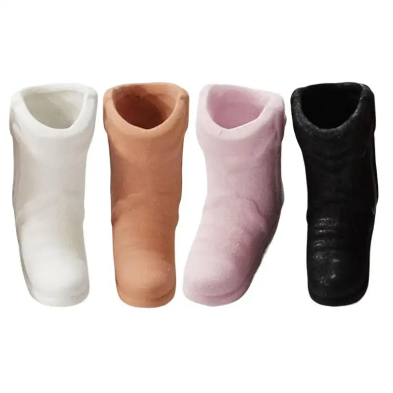 

New Cowboy Boot Match Holder Modern Home Decor Ornaments Creative Boho Cowboy Boot Match Holder Fireplace Kitchen Decorations