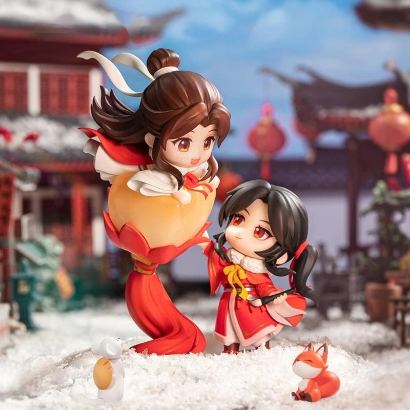 

Anime Heaven Officials Blessing Tian Guan Ci Fu Xie Lian San Lang Hua Cheng Three Thousand Bright Lights Action Figure Toy Gifts