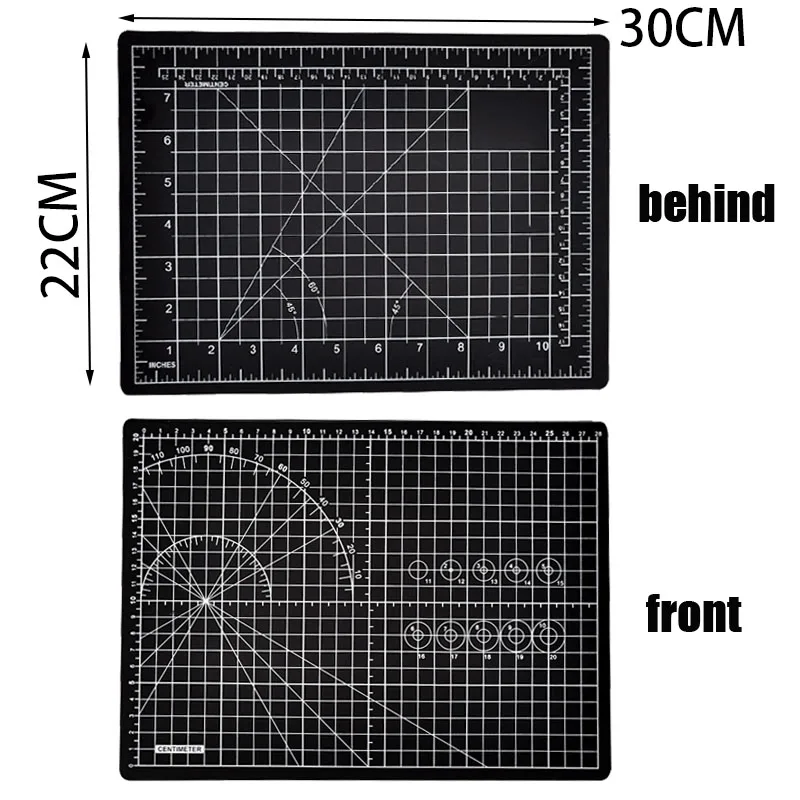 Self Healing Rotary Cutting MatDouble Sided Cutting Mat with Grid for