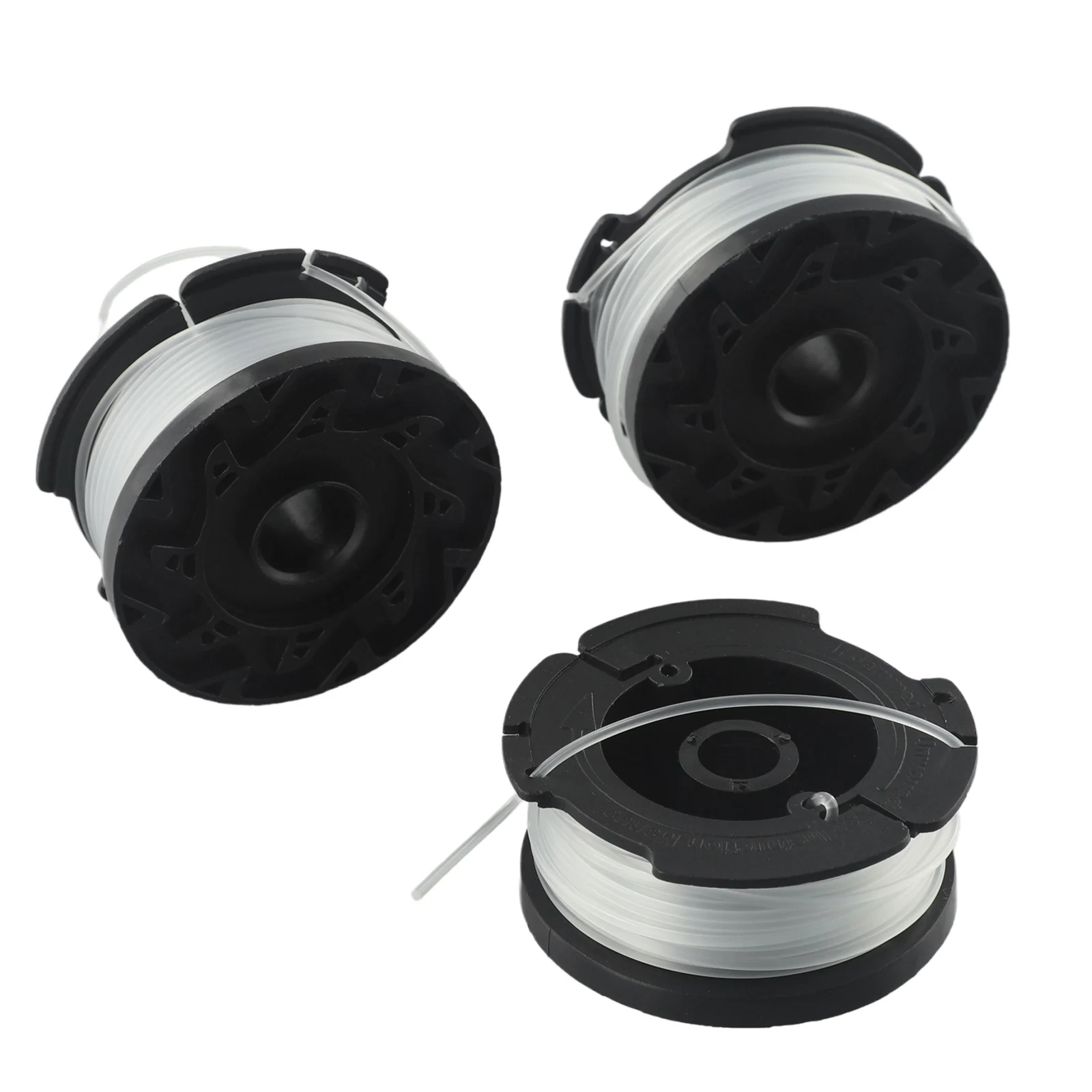 

3pcs Trimmer Spool Lines Spare Replacement Parts Garden Power Tools Accessories For A6481 Strimmer Trimmer Spool & Line New