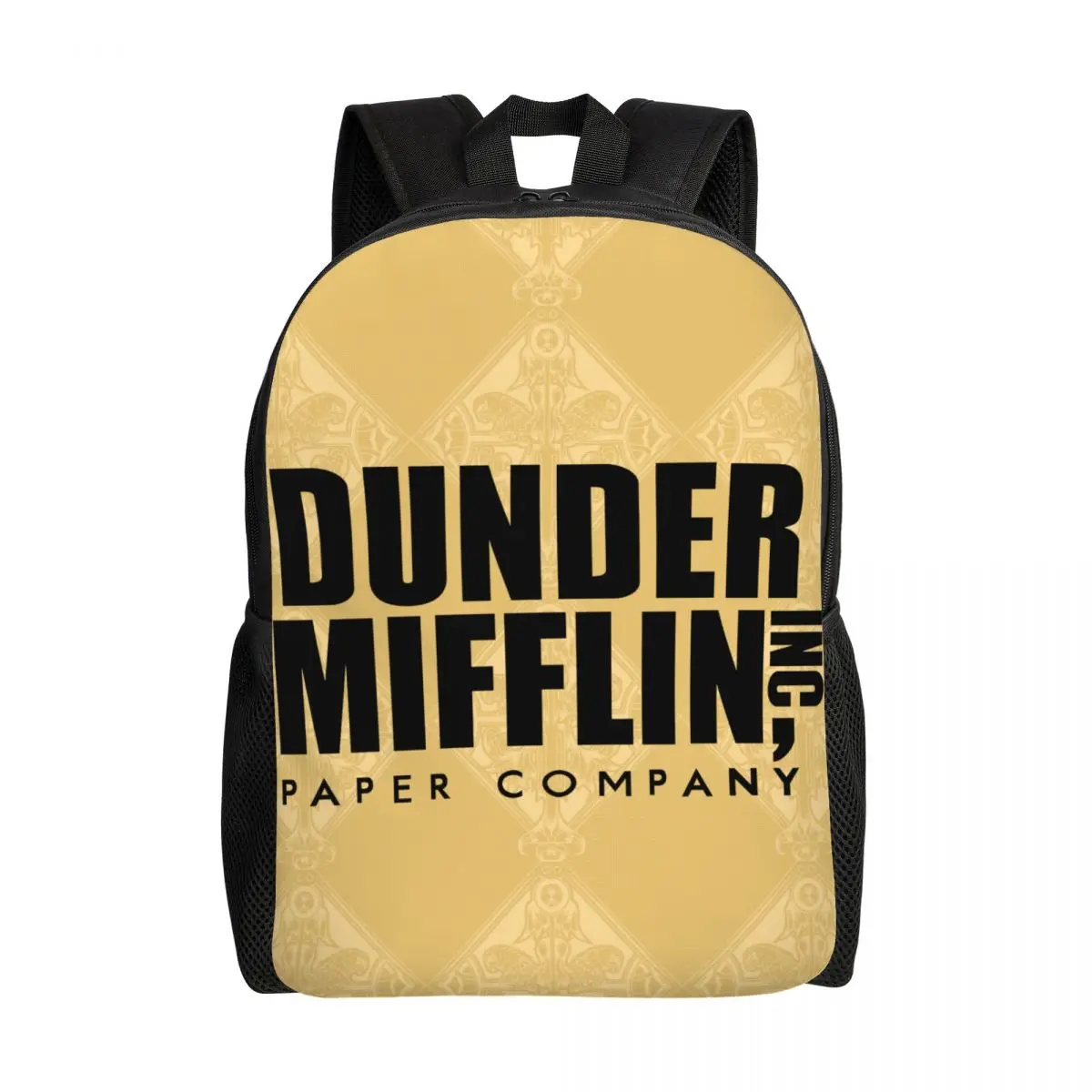

Dunder Mifflin Paper Company Travel Backpack Men Women School Computer Bookbag The Office TV Show College Student Daypack Bags