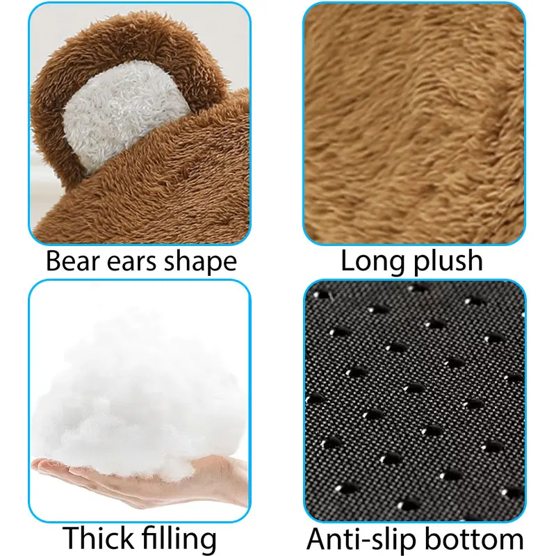Divertente letto per gatti, caldo, morbido, lungo, peluche, cuscino per gattini, tenda, grotta, letti per cani di piccola taglia, tappetino per cuccia accogliente per gatti_voghion.com