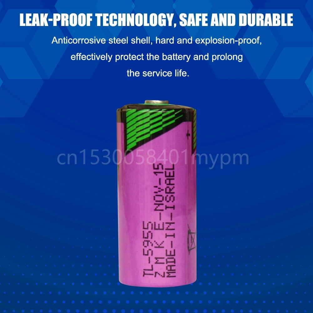 20PCS TL-5955 14335 2/3AA 3.6V 1650mAh Disposable Lithium Battery for PLC CNC Machine Tool Water Meter Replacement Batteria 5