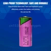 20PCS TL-5955 14335 2/3AA 3.6V 1650mAh Disposable Lithium Battery for PLC CNC Machine Tool Water Meter Replacement Batteria 5