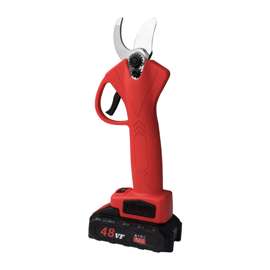 Free Sample Rechargeable 25mm Electric Garden Shears With Lithium Battery Pruning Cutter For Gardening