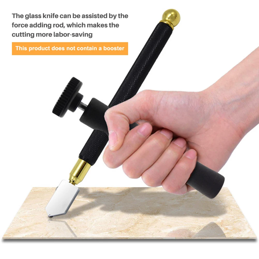 Hot Sale Professional Glass Cutter Diamond Tip Anti-slip Metal Handle 3-15mm Cutting Tool Construction Tools Mirror Cutter Tool