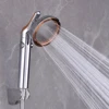 Rainfall Large Bath Shower Head With Button Portable High Pressure Waterfall For Bathroom Accessories 1