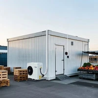 Conteneur réfrigéré solaire à économie d'énergie, contrôle précis de la température, congélateur commercial personnalisé 5