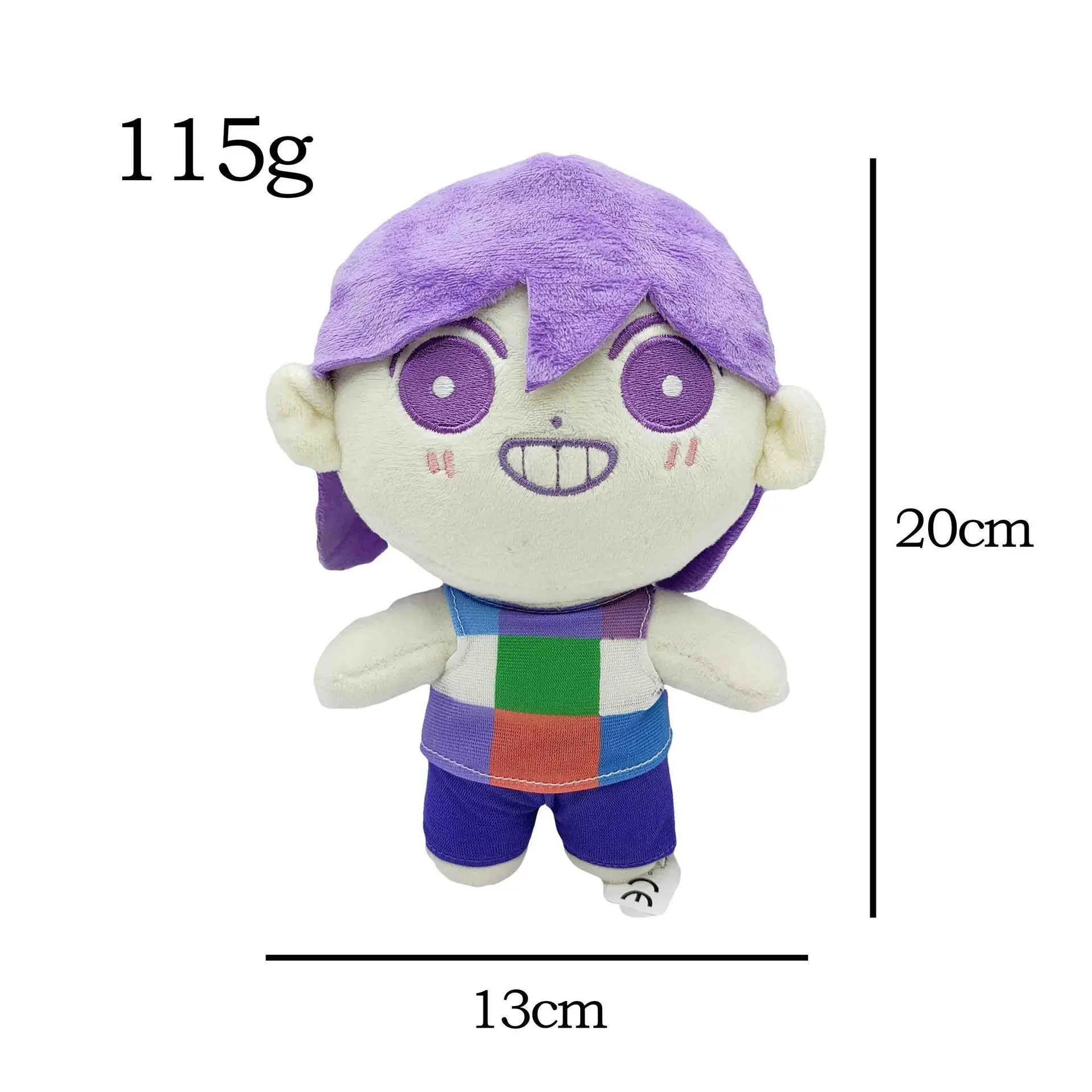 21/23cm Omori Plush Toys Cute Soft Stuffed Cartoon Cosplay Dolls For Kid  Christmas Halloween Gift