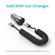 Add 30W Car Charger