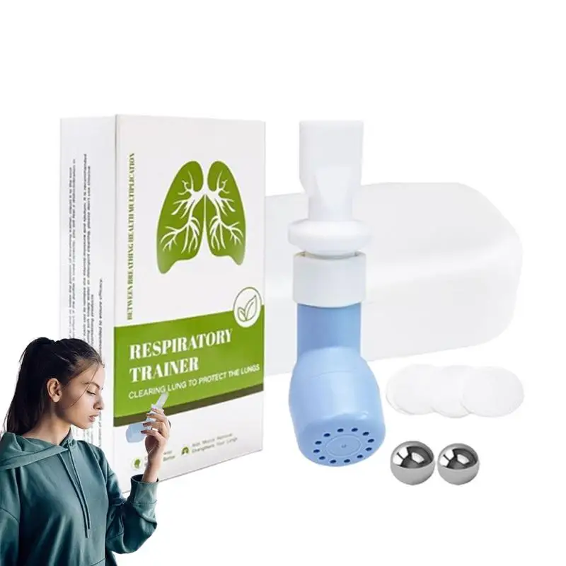 

Respiratory Trainer Mucus Removal Device Breathing Exerciser Breathing Trainers & Monitors Lung Strengthener For Lung Capacity