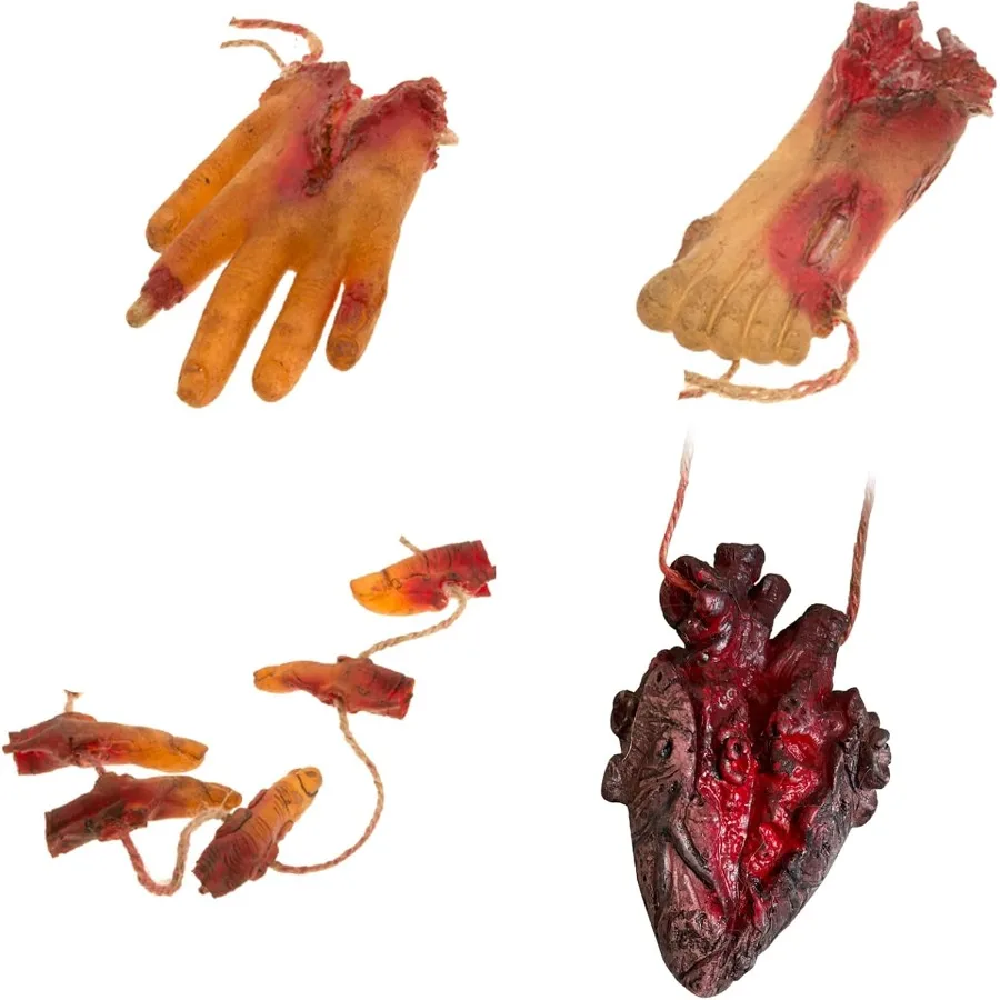 Halloween Fake Severed Body Parts Party Decorations