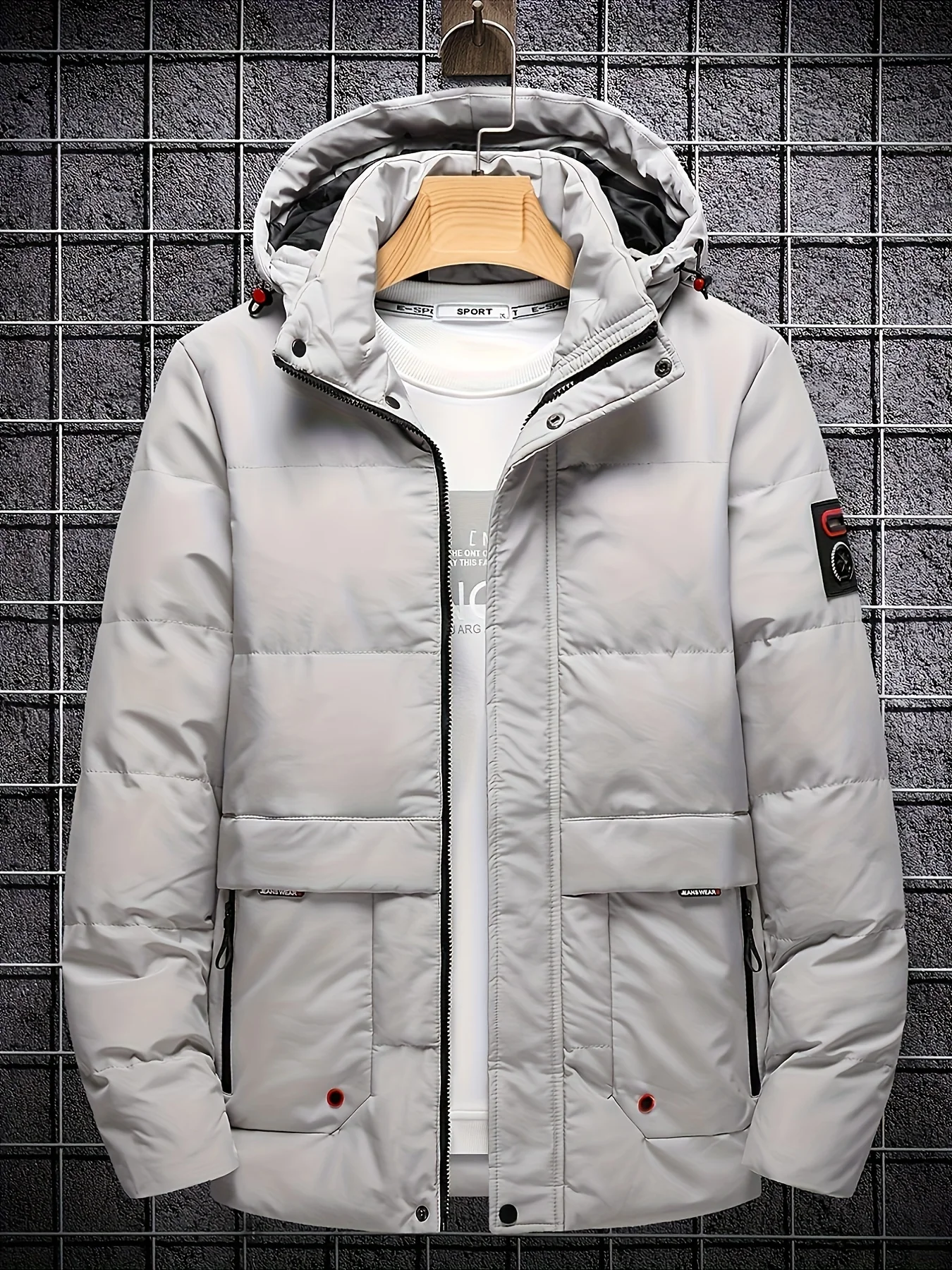 Men's Designer Clothes Winter Men's Coat Free Shipping Parkas for Men Coats Trekking Windbreaker Heating Sportsfor