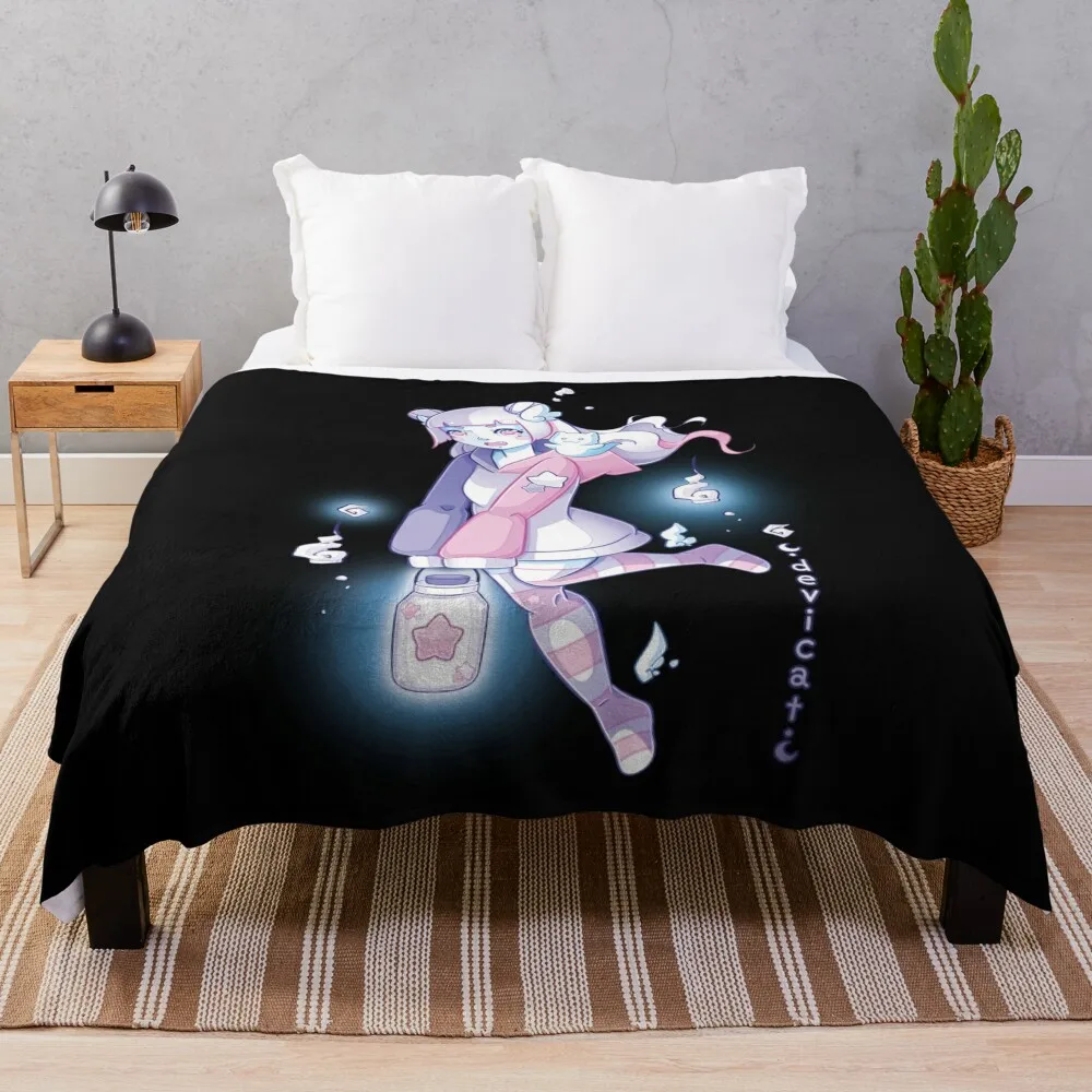 

CandiCat, девушка-призрак 2023 роскошное Брендовое одеяло, аниме одеяло, набивные одеяла, среда