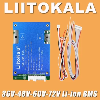 Scheda di Protezione e Bilanciamento per Batterie al Litio LiitoKala 10S/13S/16S/20S 36V 48V 60V 72V 20A/30A/50A