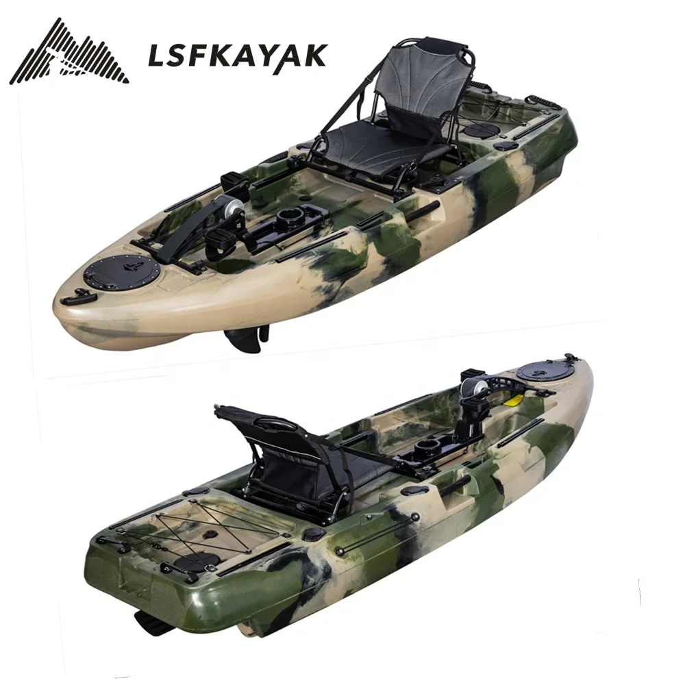 8.2ft New Small Pedal Kayak for 1 Person Fishing Kayak With Rudder