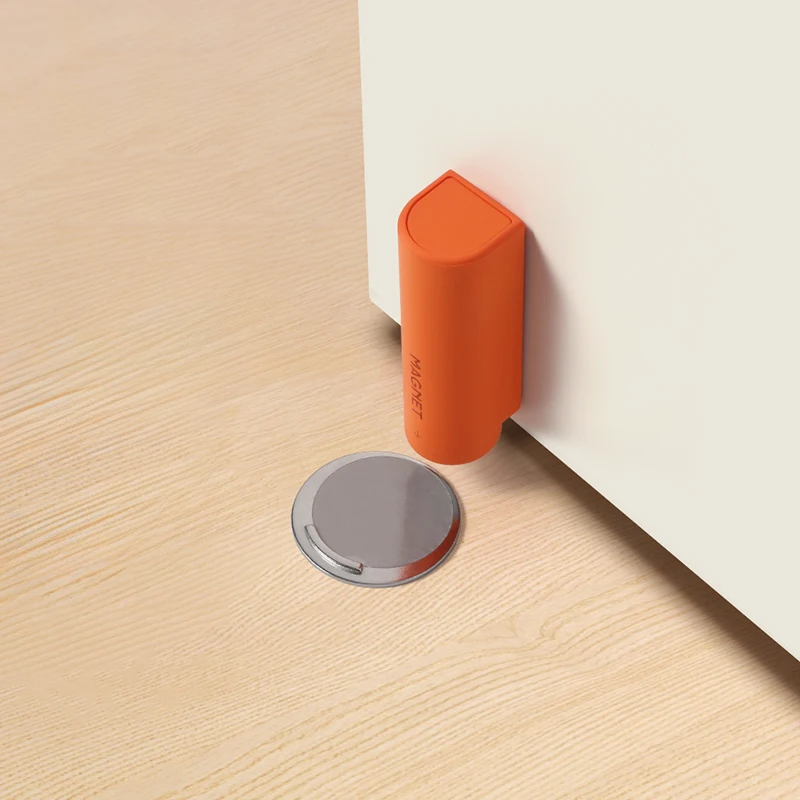 Magnetic door stopper Magnetic door stopper wall protector bumper seat home decoration hidden stopper furniture hardware
