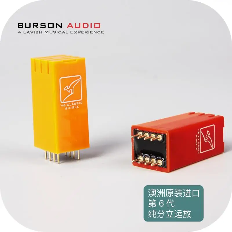 New HIFI Burson V6 Vivid Classic HiEnd Pure Discrete Single and Double Op Amp Opamp IC Chip