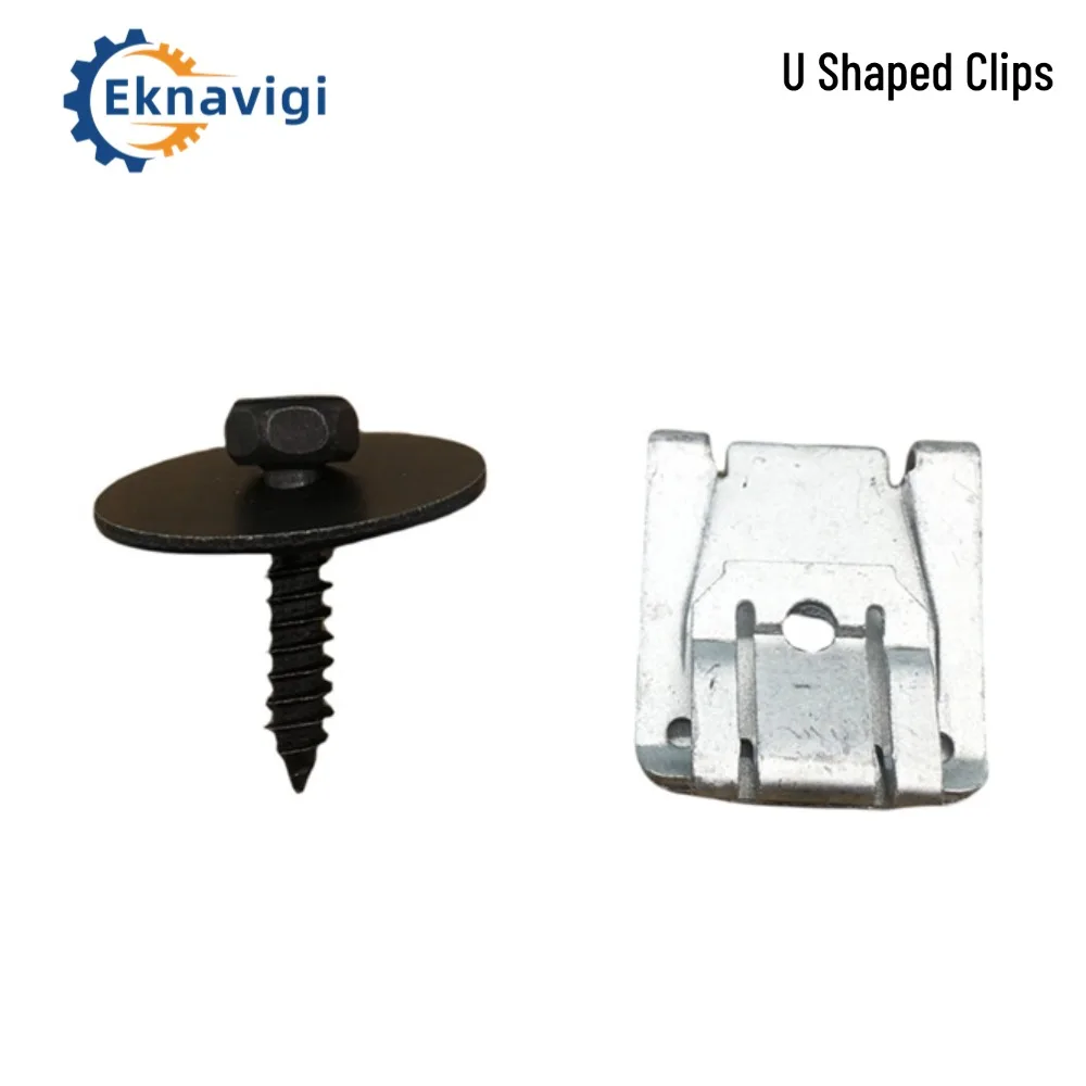 1 ชุด OE # ก 0049943145   ก 2019900536   สําหรับ Mercedes-Benz กันชน Fender Lower Guard แผ่นสกรูฐาน 1