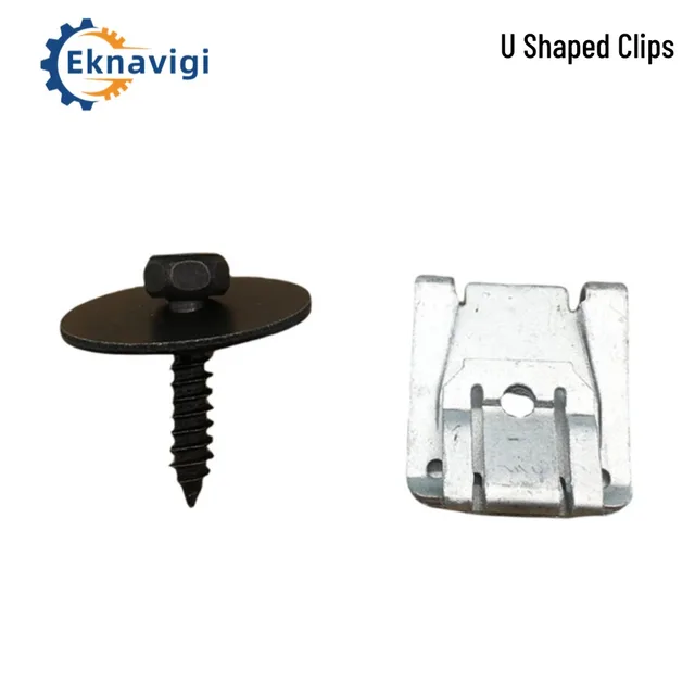 1 ชุด OE # ก 0049943145   ก 2019900536   สําหรับ Mercedes-Benz กันชน Fender Lower Guard แผ่นสกรูฐาน 1