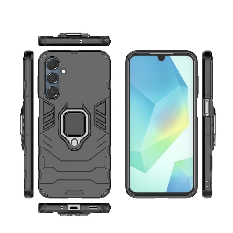 For Samsung A16 Case Cover Samsung A16 Capas New Phone Back Shockproof Magnetic Ring Holder For Fundas Samsung Galaxy A16 A 16 S78f3d255688f4162bc759da22e6677796