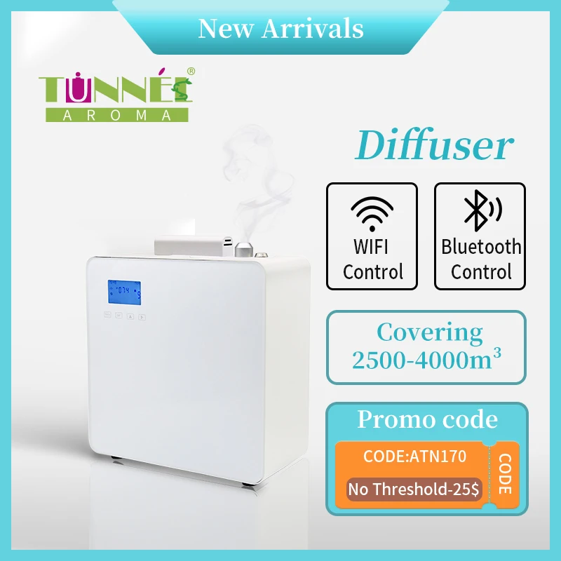 AROMA TUNNEL Aroma Diffuser Hotel Scenting Device Coverage 2500m³