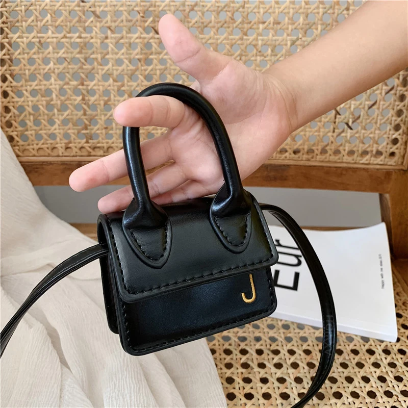 Kawaii Kids PU Leather Purses Handbags Cute Girls Mini Crossbody Bag Little Girl Small Party Hand