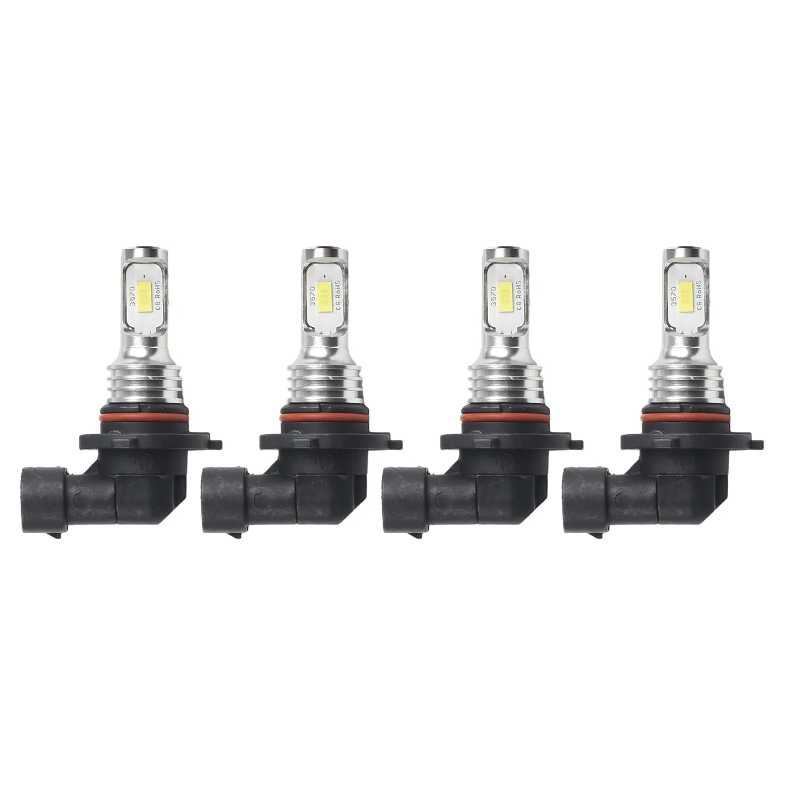 

Light Fog Lights 360 Degrees 50000H 6000k Aluminum Alloy Car Accessories Silver White Light White LED Headlights