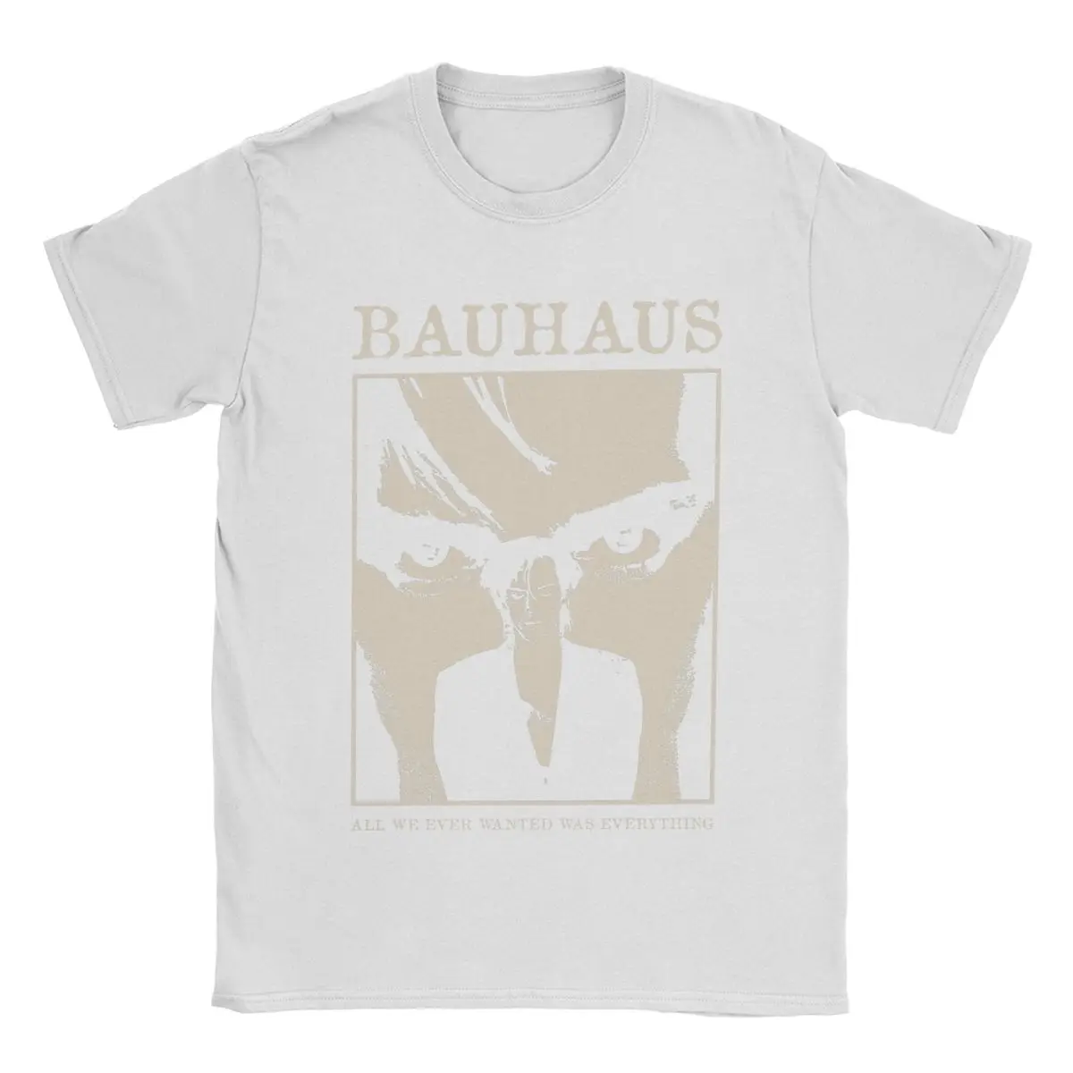 Bauhaus Men's T Shirts Vintage Tees Short Sleeve Crewneck T-Shirt