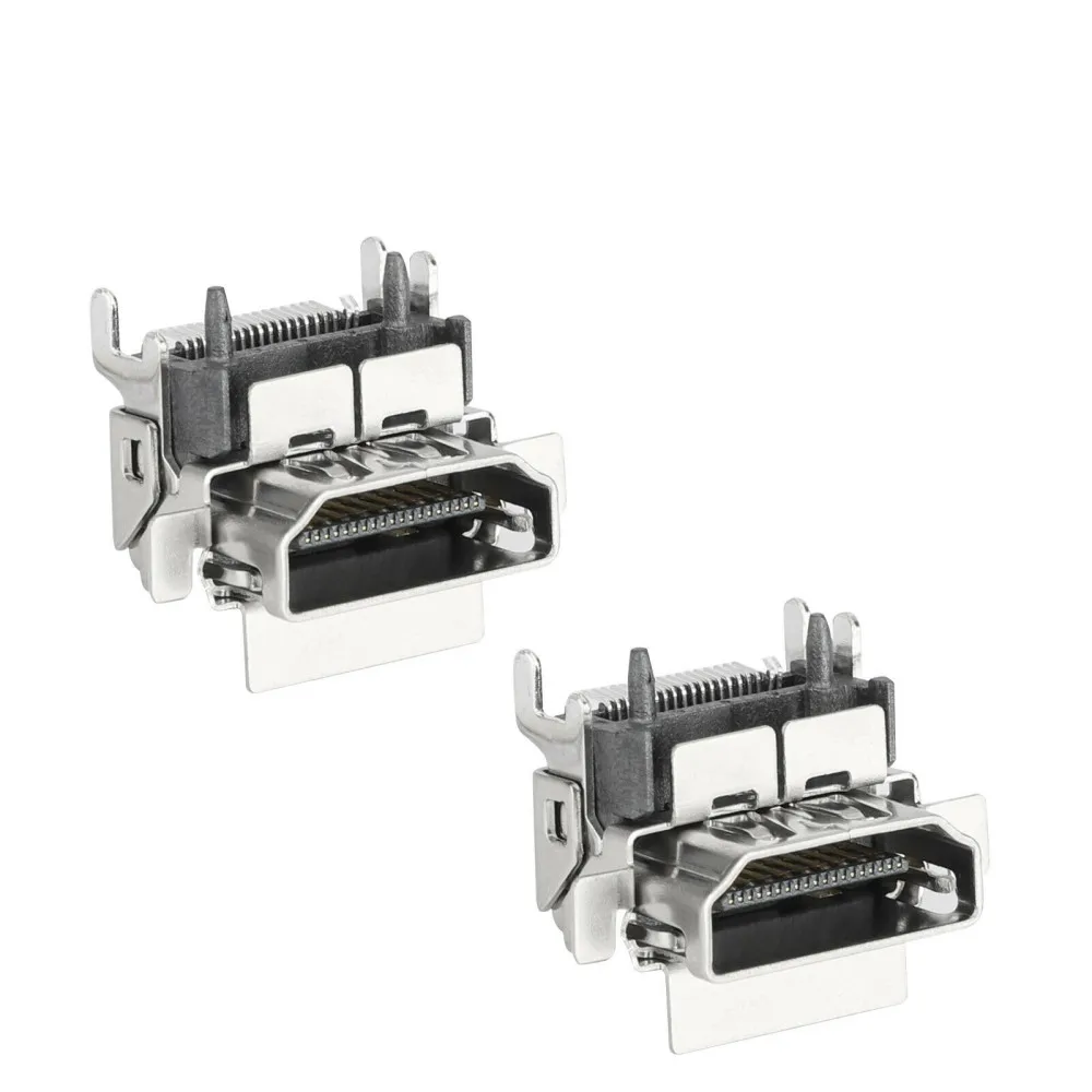 Microsoft Xbox One S 슬림 콘솔용 1/2Pack 옵션 기존 HDMI 포트 커넥터 소켓 교체 액세서리