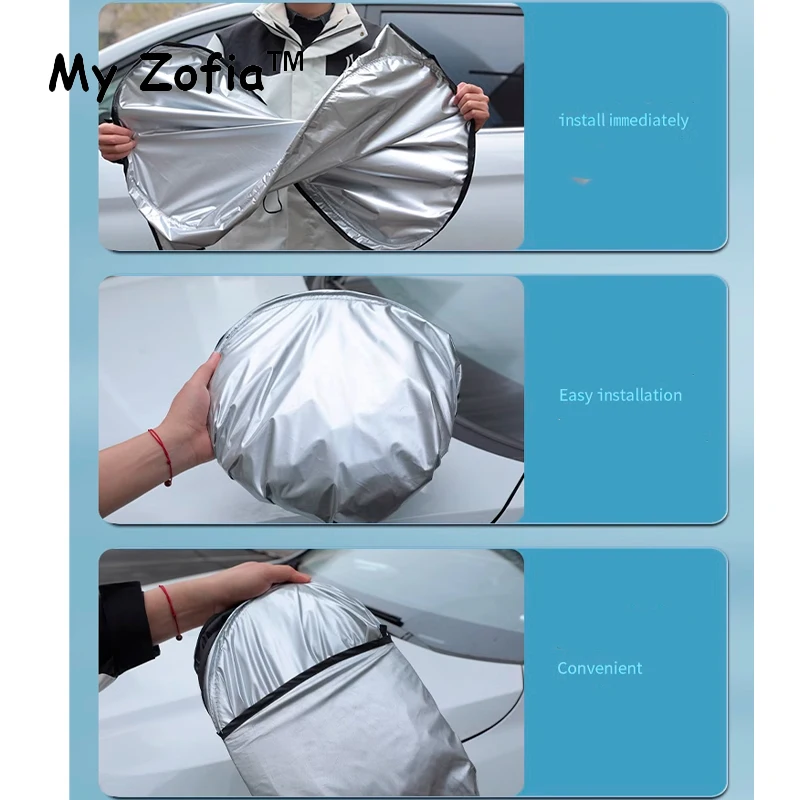 Windshield Sunshade Car Sunshade Windshield Sun Shade For Chery JAECOO J7 2025 Car Front Windshield Sunshade Cover Anti UV Protection Accessories