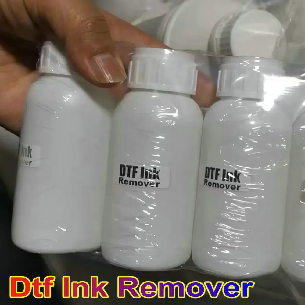Dtf Remover Dtf Remove Clothing Printing Clean Liquid for Garments Ink Textile Vinyl Glue Remover Solution Cleaner Printer