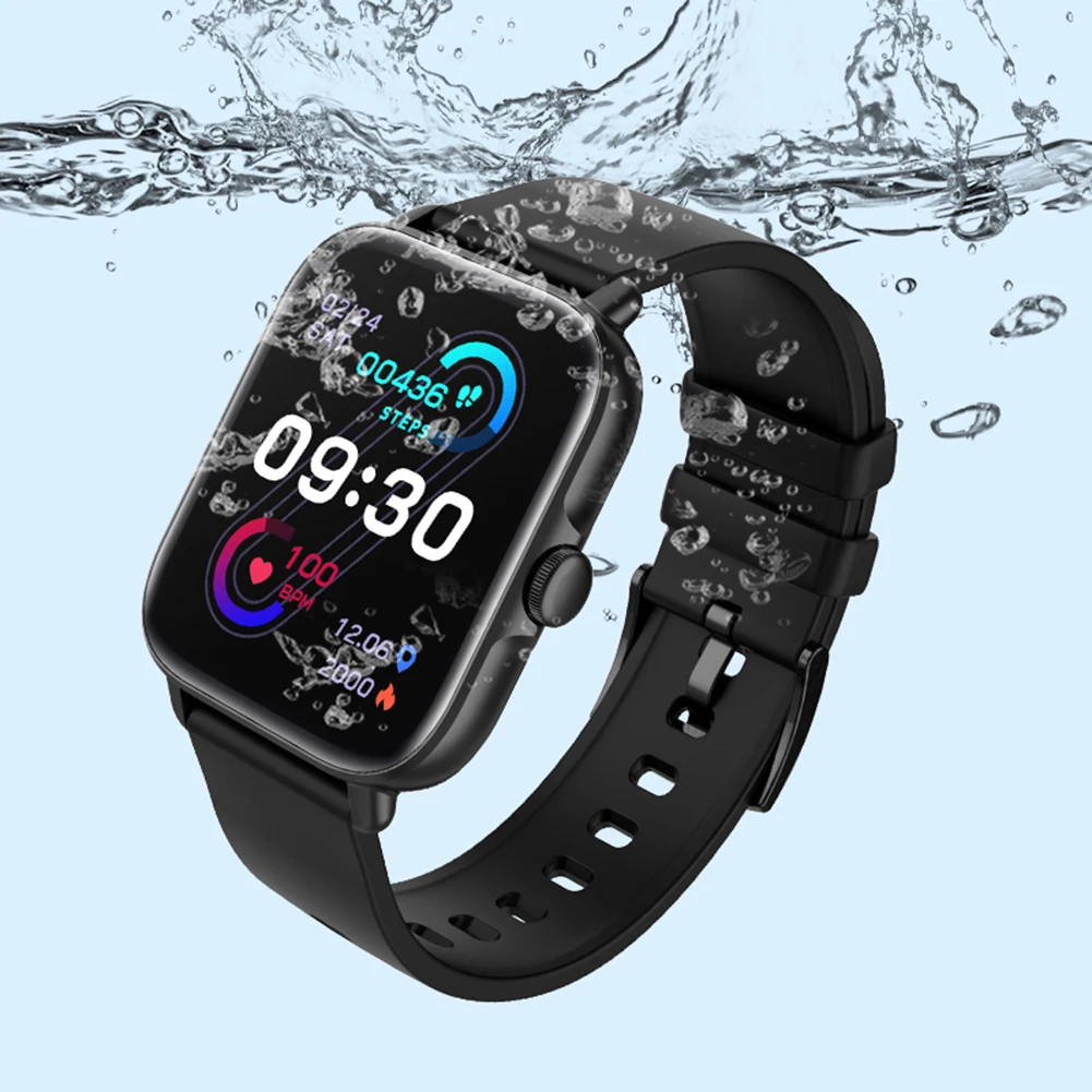 Bluetooth Answer Call Ip67 Waterproof Heart Rate Sleep Tracking Ai Voice Control